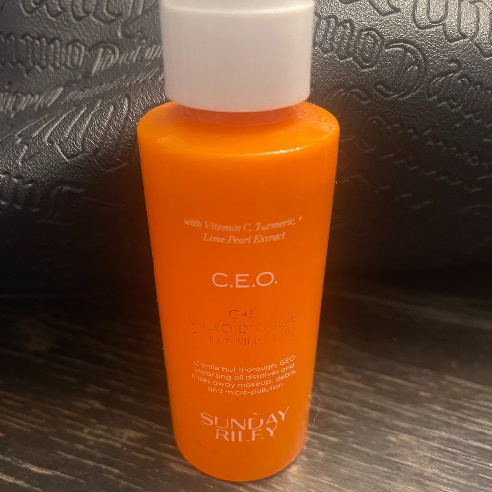 SUNDAY RILEY C.E.O. C + E Micro-Dissolve Cleansing Oil 3.4oz